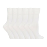 IOMI Ladies 6 Pairs Non Elastic Diabetic Socks 4-8 UK GOODS Superdrug White  