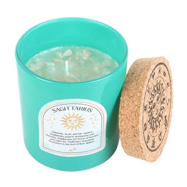Something Different Ylang Amber Turquoise scented candle - British product