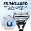 Gillette SkinGuard Sensitive razor with aloe 4 blades, imported from the UK
