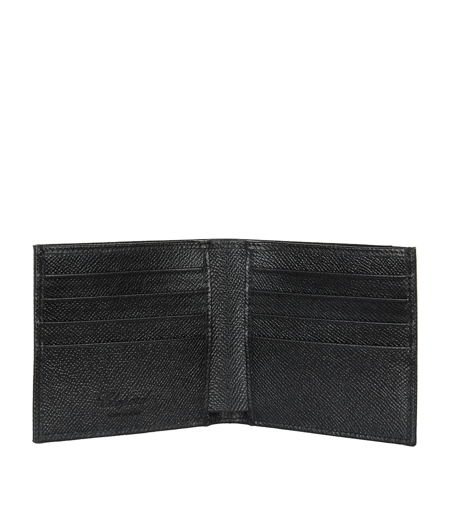 Chopard Il Classico bifold wallet in textured leather, UK version