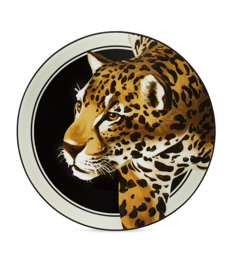 Dolce&Gabbana Leopardo dessert plates set of two 19cm - British product