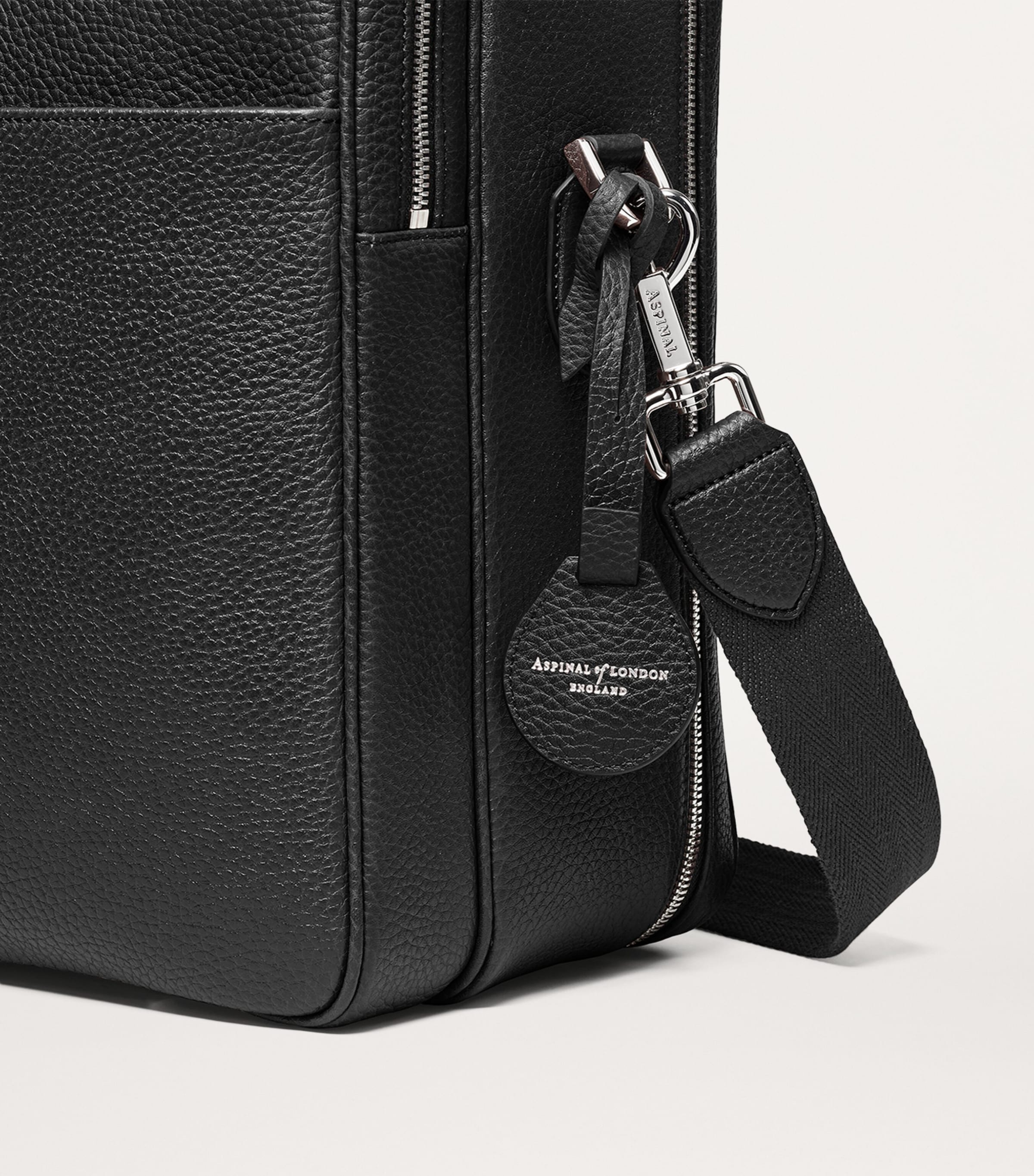Aspinal Of London leather 48 Hour Mount Street travel bag - British product