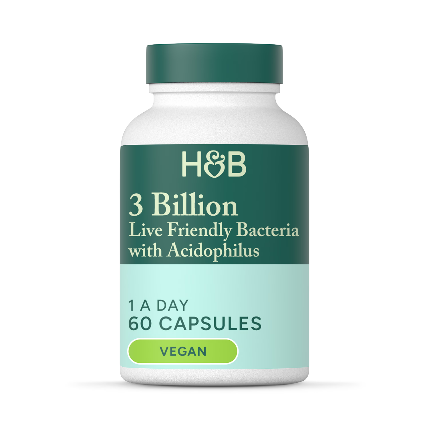 Holland & Barrett Live Friendly Bacteria 3 Billion 60, UK version
