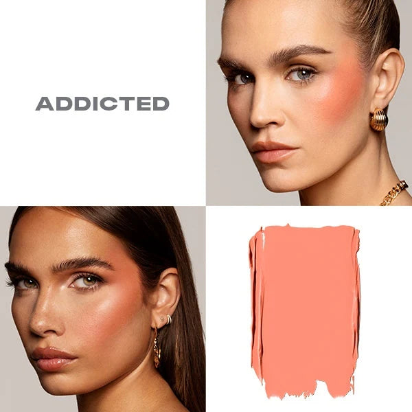 Morphe 3-in-1 silk blush addicted, imported from the UK