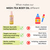 Delhicious Migh-Tea moisture barrier repair body oil (British brand)