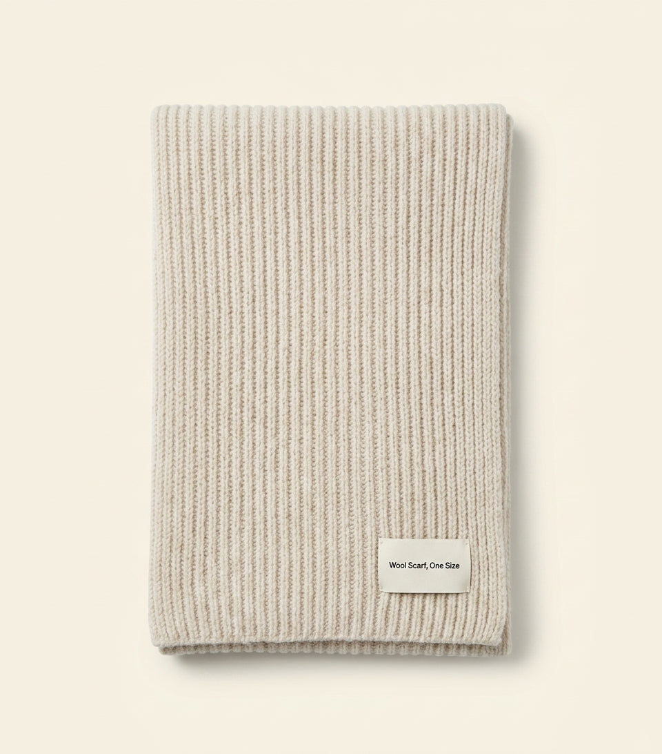 Prada virgin wool logo scarf 160cm x 80cm - British product