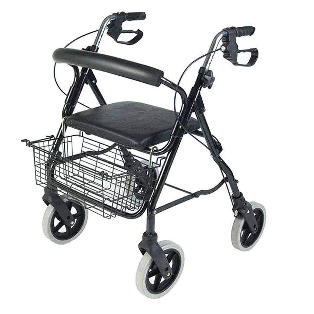 NRS Healthcare Mobility Care 4-Wheel Aluminium Rollator GOODS Boots   