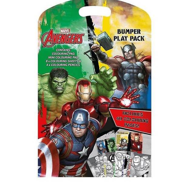 Marvel Avengers Malset Packung mit 14 Stück, importiert aus Großbritannien