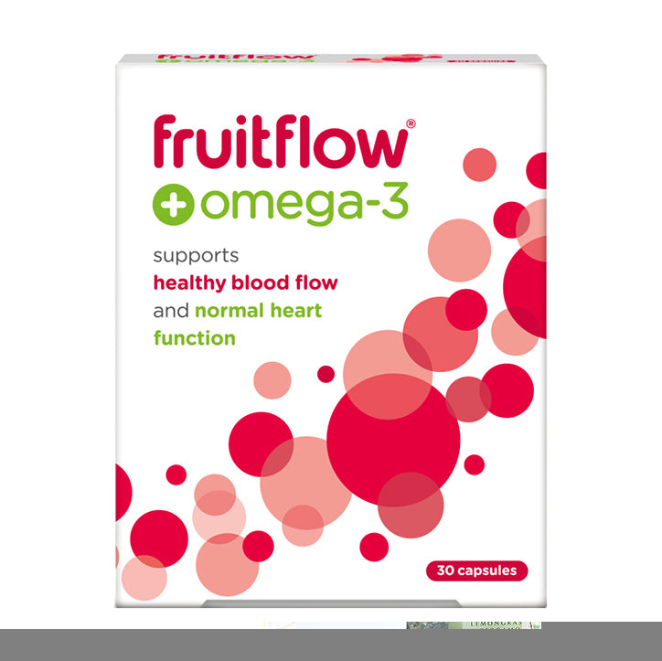 Provexis Fruitflow + Omega 3 30 Capsules