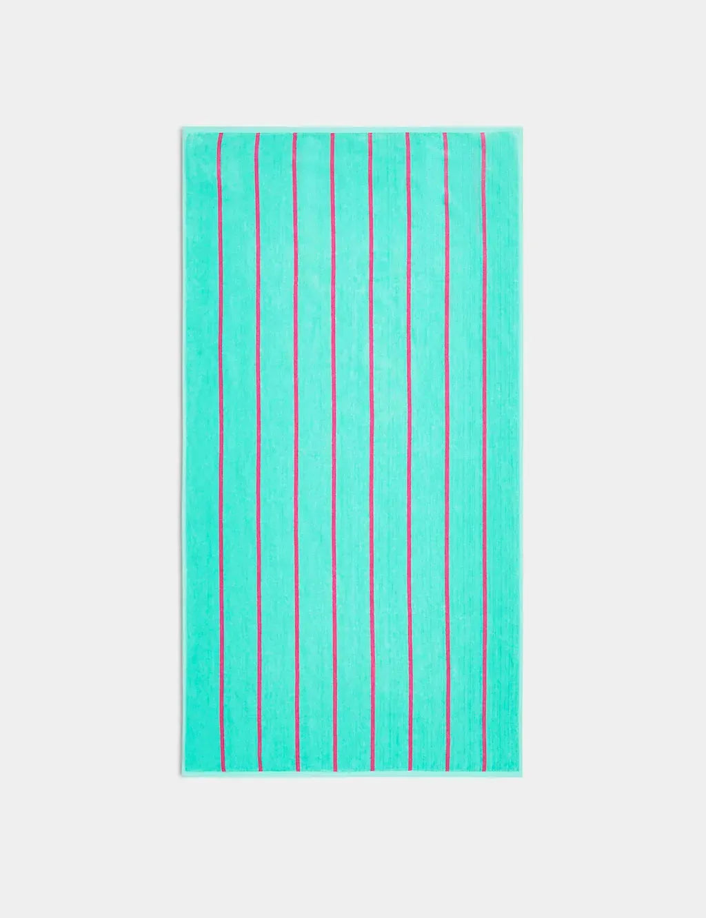 Pure Cotton Striped Beach Towel Bathroom M&S   