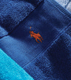 Ralph Lauren Polo Player Guest Towel 40cm x 75cm, imported from the UK