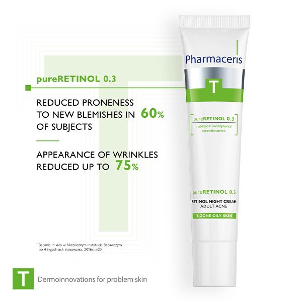 Pharmaceris T Pureretinol 0.3 Anti Acne Night Cream Adults GOODS Superdrug   