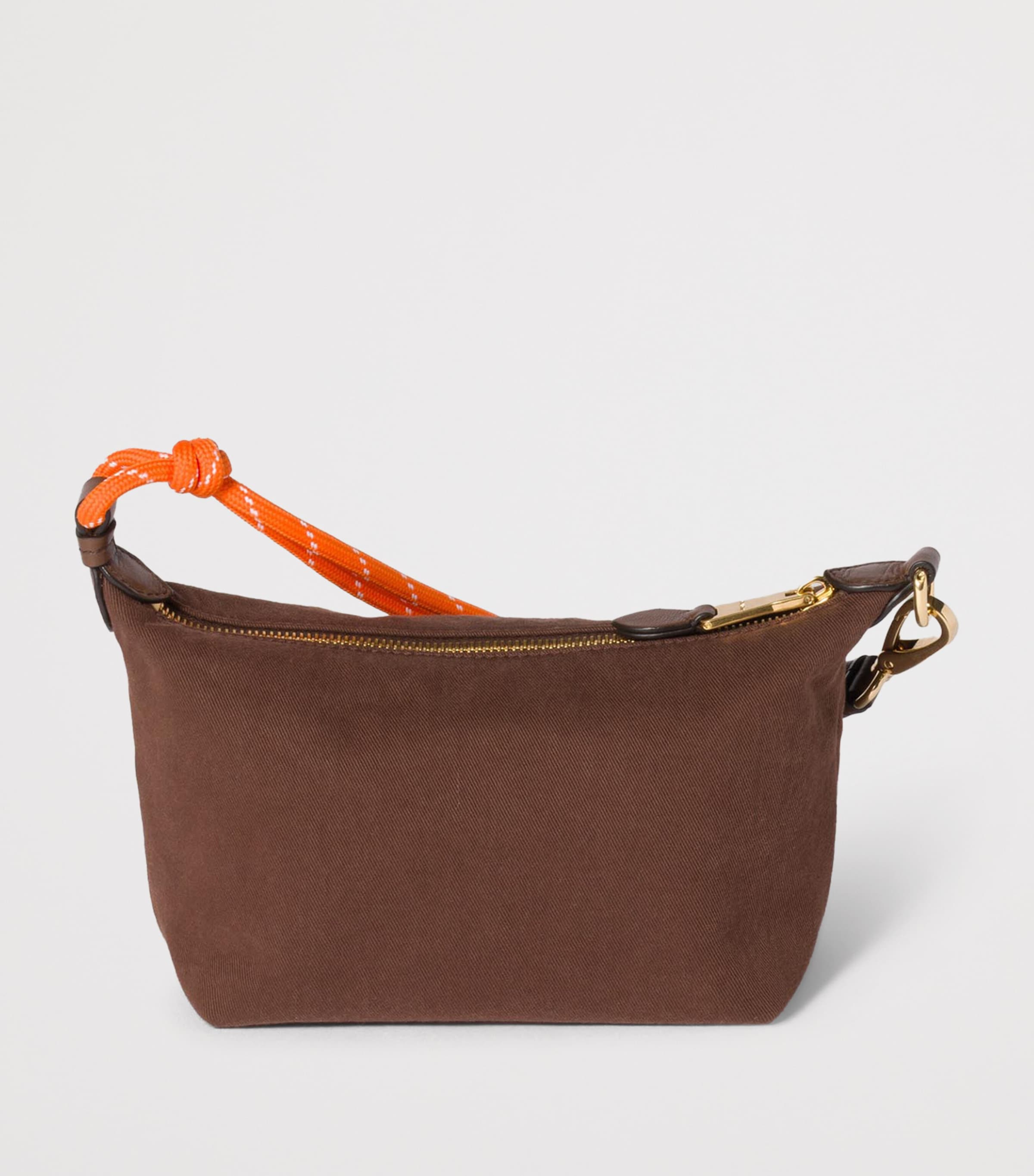 Miu Miu gabardine pouch with detachable strap 14x18.5x10cm, imported from the UK