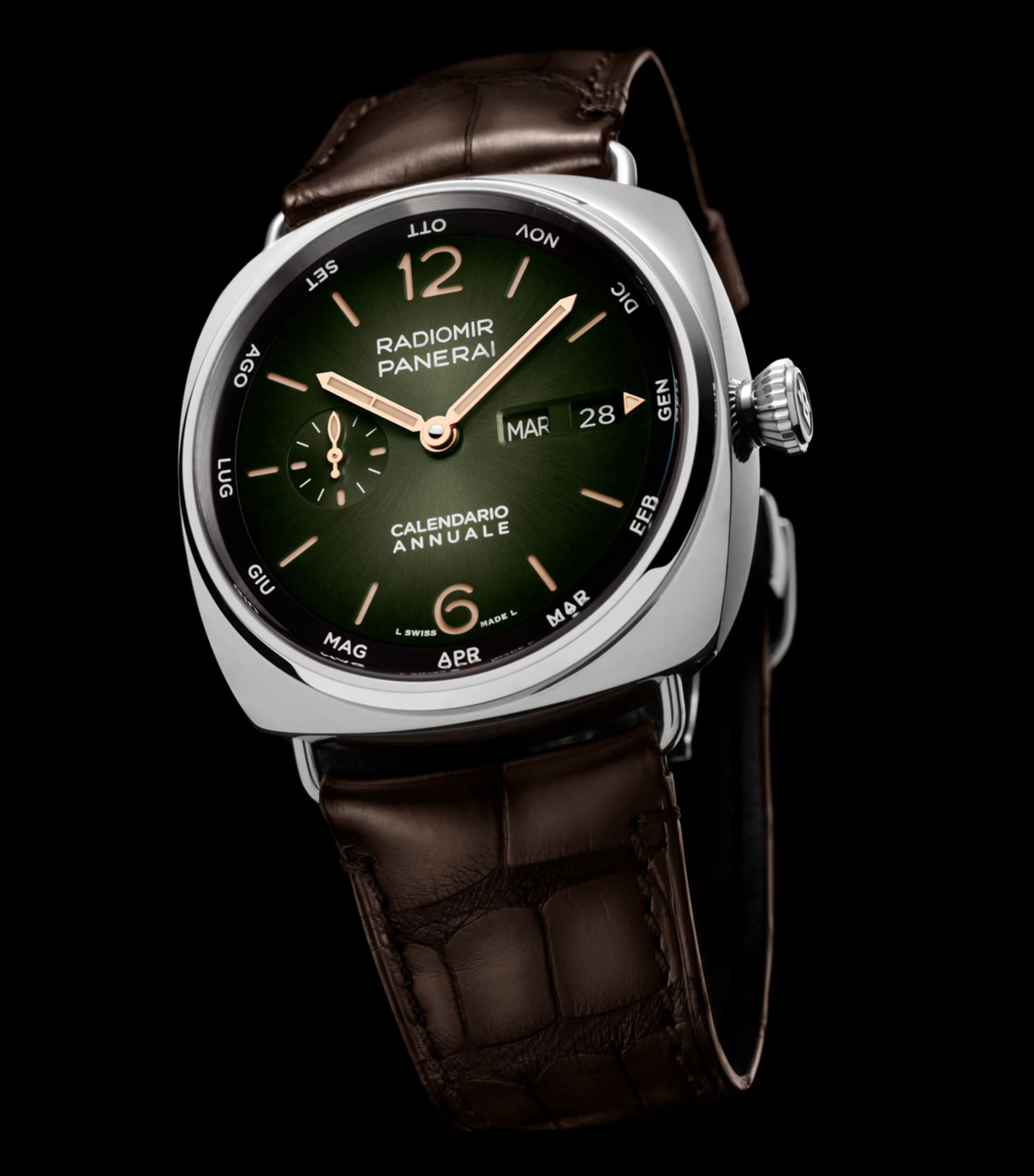 Panerai Radiomir Annual Calendar watch Platinumtech 45mm, imported from the UK