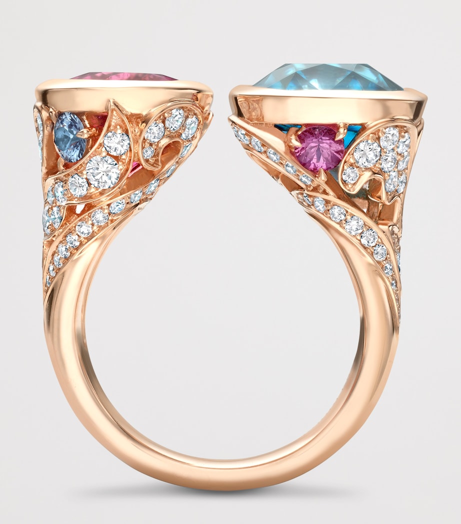 Boodles Royal Damask Gemini ring - British product