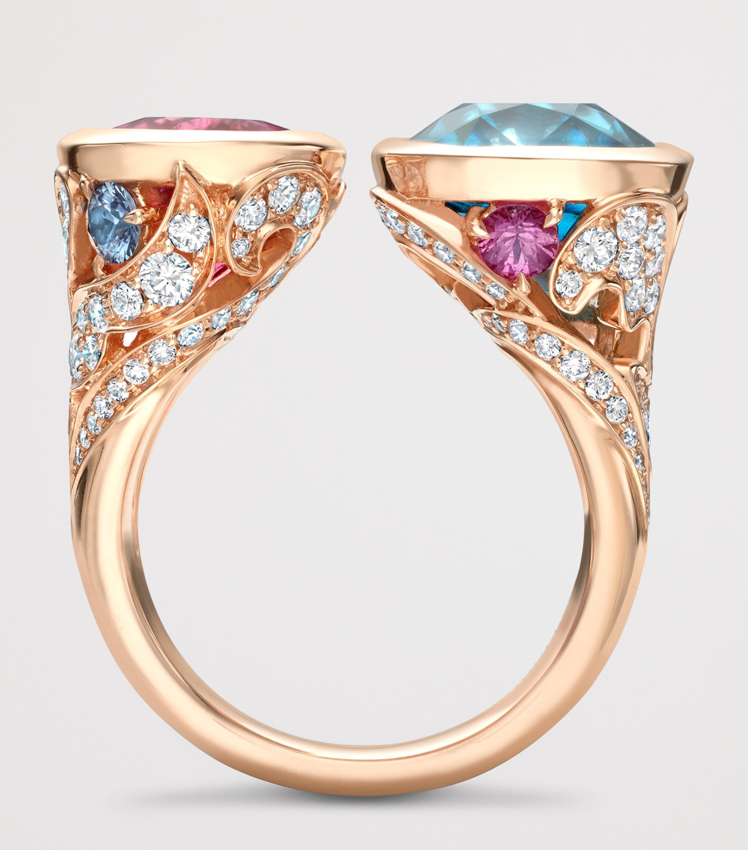 Boodles Royal Damask Gemini ring - British product