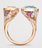 Boodles Royal Damask Gemini ring - British product