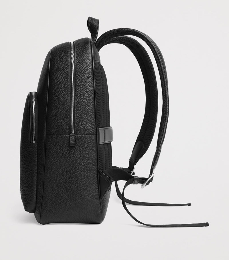 Carl Friedrik Leather Ayrton Backpack (British brand)