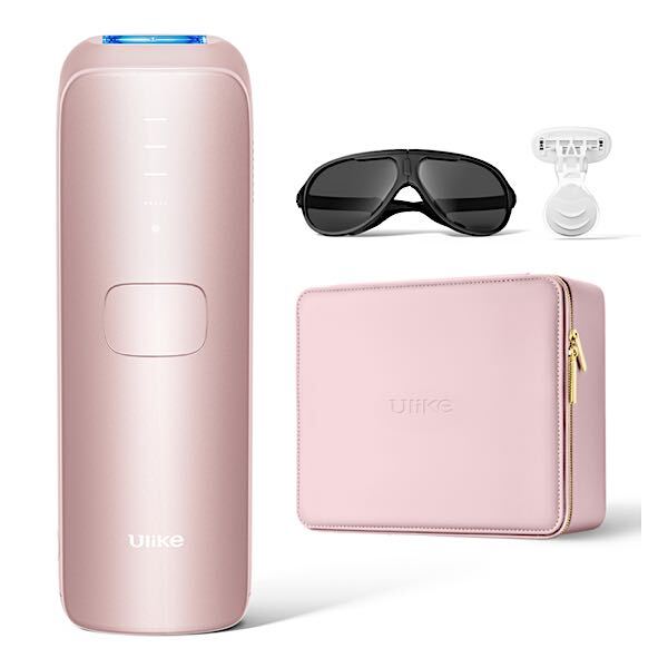 Ulike Pink Air 3 IPL hair removal device, imported from the UK