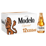 Modelo Especial premium lager beer bottles 12x355ml - British product