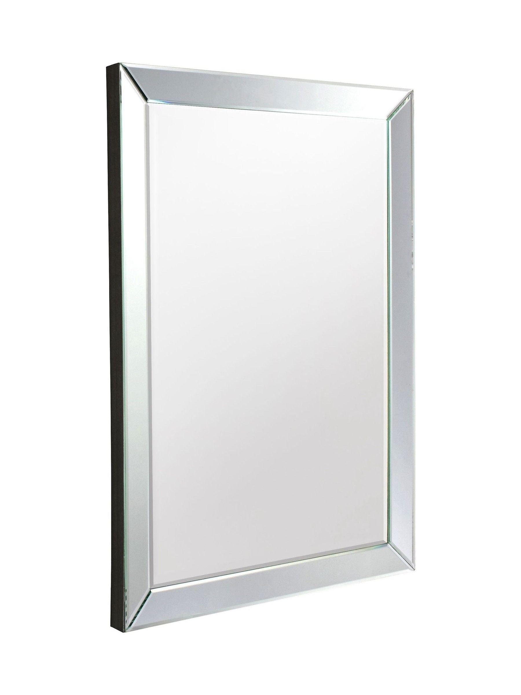 Gallery Home Silver Billingham rectangle mirror (British brand)