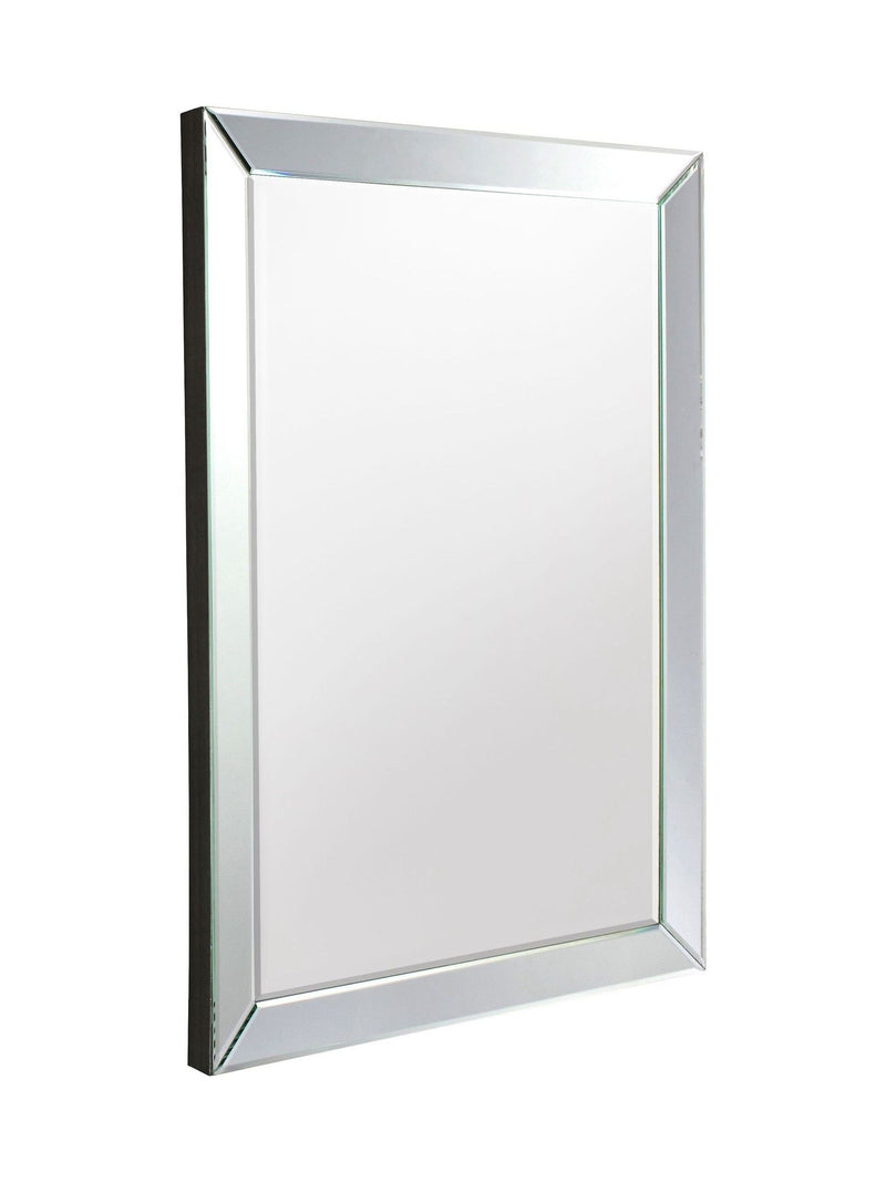 Gallery Home Silver Billingham rectangle mirror (British brand)