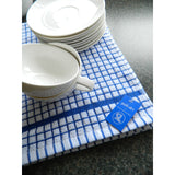 Poli-dri Cotton Tea Towel Blue 70cm GOODS M&S   