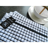 Poli-dri Cotton Tea Towel Black 70cm GOODS M&S   