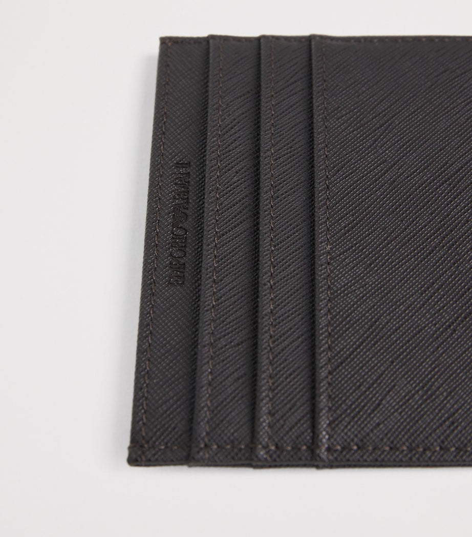 Emporio Armani Saffiano leather card holder, imported from the UK
