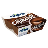 Alpro Dark Chocolate Dessert   4 x 125g GOODS M&S   