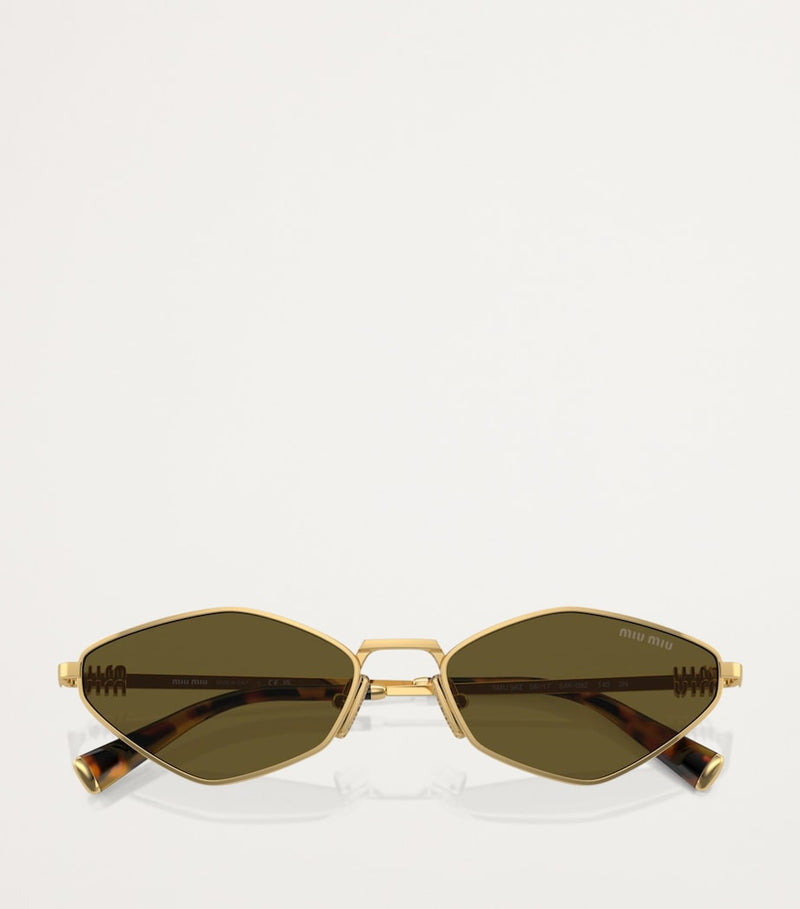 Miu Miu metal oval sunglasses - British product