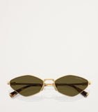 Miu Miu metal oval sunglasses - British product
