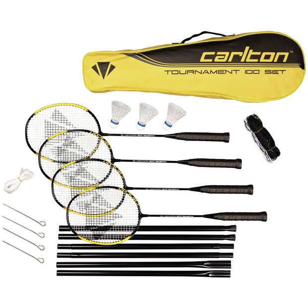 Carlton Powerblade Tournament 4 person badminton set, imported from the UK