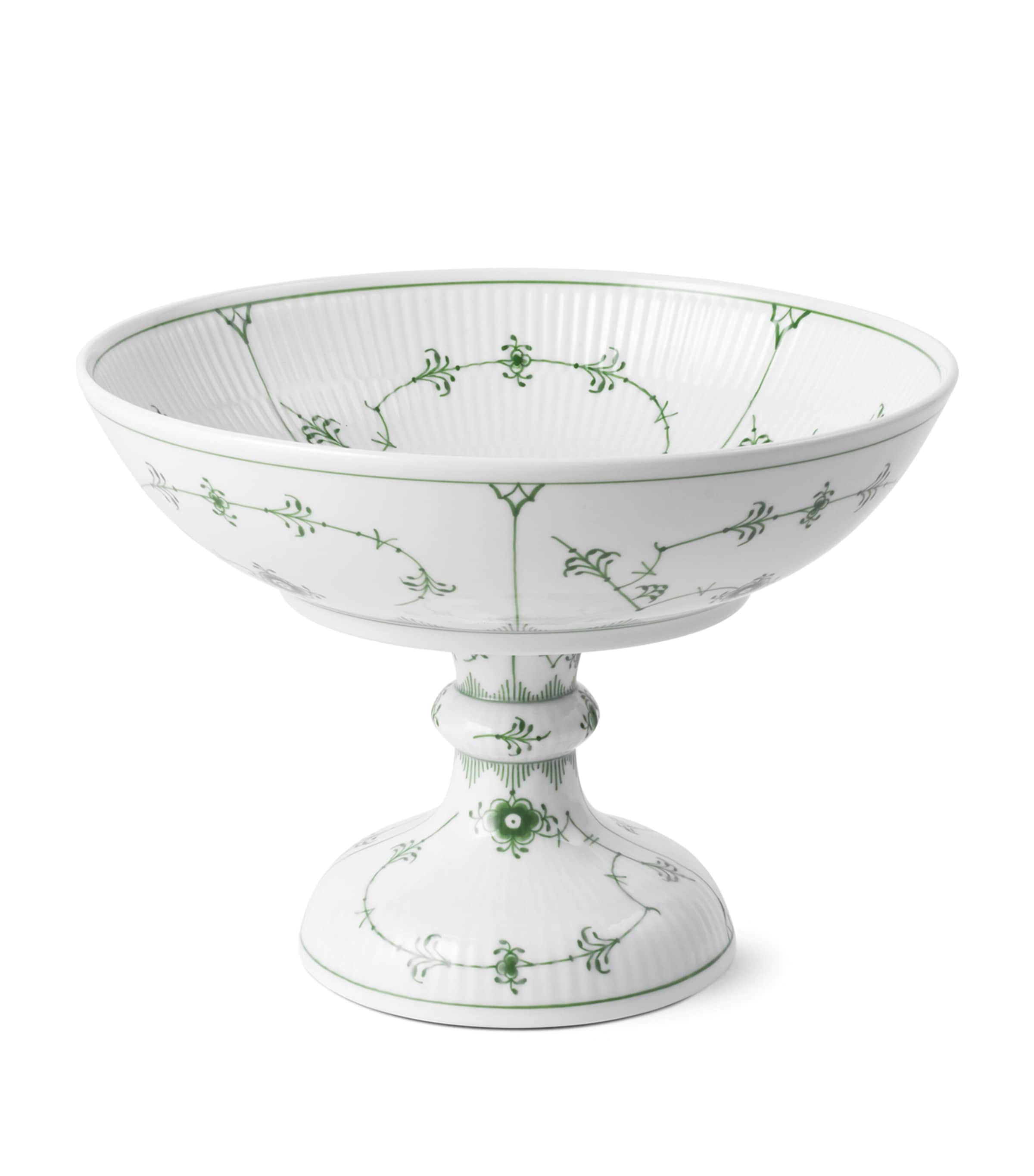 Royal Copenhagen fluted bowl on foot 800ml, imported from the UK