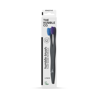 Holland & Barrett Humble Plant Based Sensitive Toothbrush Pack of 2- Buy online at McGrocer