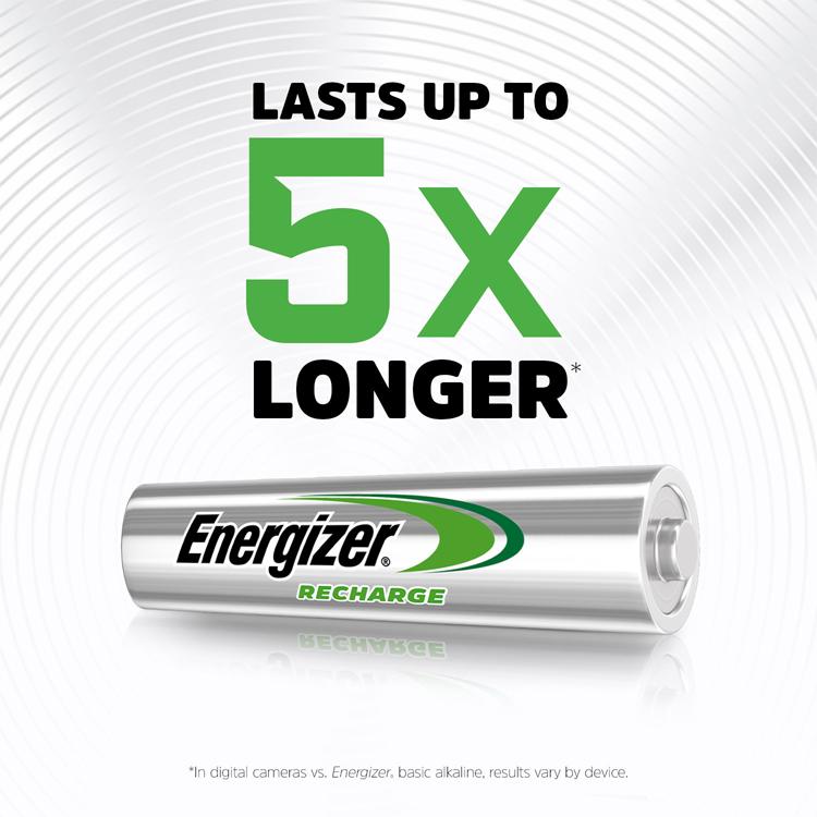 Energizer Extreme AAA rechargeable batteries 800mAh x4, UK version