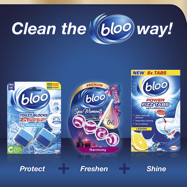Bloo Spa Moments Harmony rim block 50g (British brand)