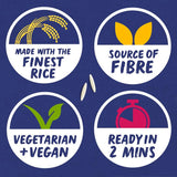 Tilda wholegrain basmati and wild rice 250g, UK version