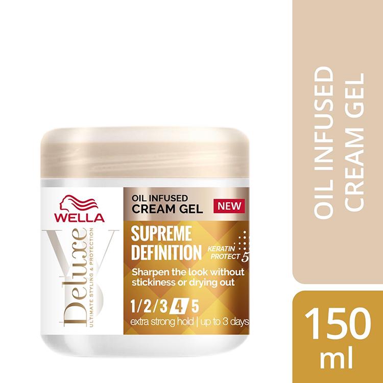 Wella Deluxe Supreme Definition Cream Gel 150ml (British brand)