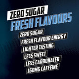 Monster Energy Ultra Peachy Keen Zero Sugar 4x500ml, imported from the UK