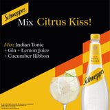 Schweppes Indian Tonic Water 1L, imported from the UK