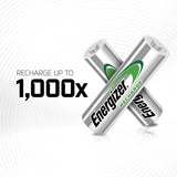 Energizer Power Plus AA rechargeable batteries 2000mAh 4-pack (British brand)