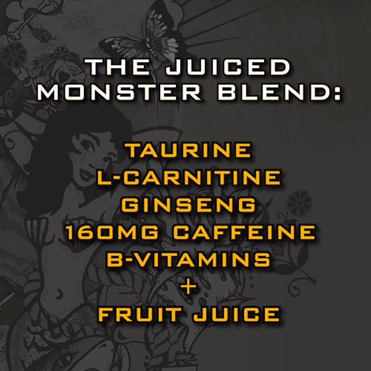 Monster Pipeline Punch energy drink 4x500ml (British brand)