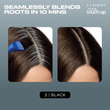 Clairol root touch-up permanent hair dye Black 2, UK version