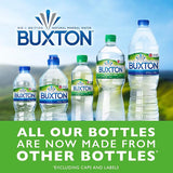 Buxton still natural mineral water 6x1.5L, imported from the UK