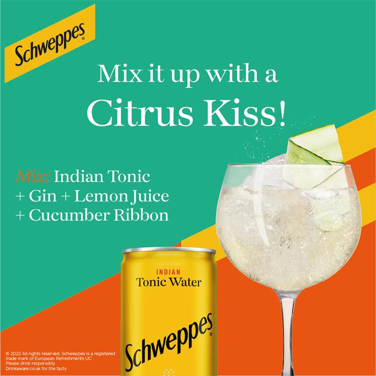 Schweppes Tonic Water 12x150ml - British product