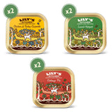 Lily's Kitchen Classic Dinners dog food multipack 6x150g, imported from the UK