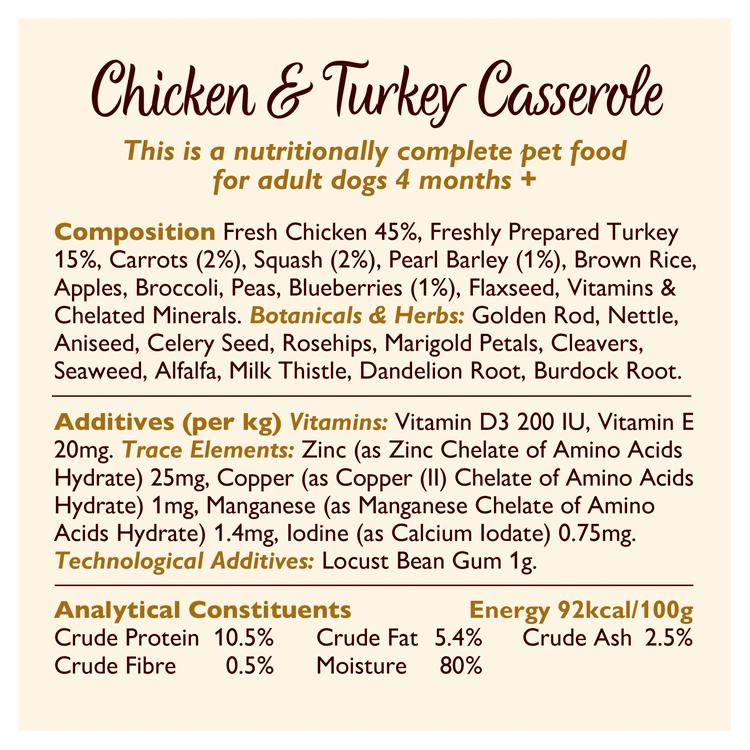 Lily's Kitchen Classic Dinners dog food multipack 6x150g, imported from the UK