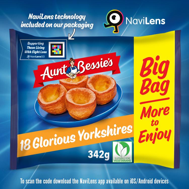 Aunt Bessie's Yorkshire puddings 18 pack 342g, UK version