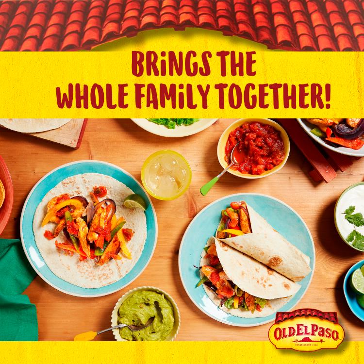 Old El Paso gluten free corn tortilla wraps, imported from the UK